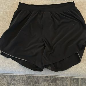 Men’s Black Lululemon Running shorts